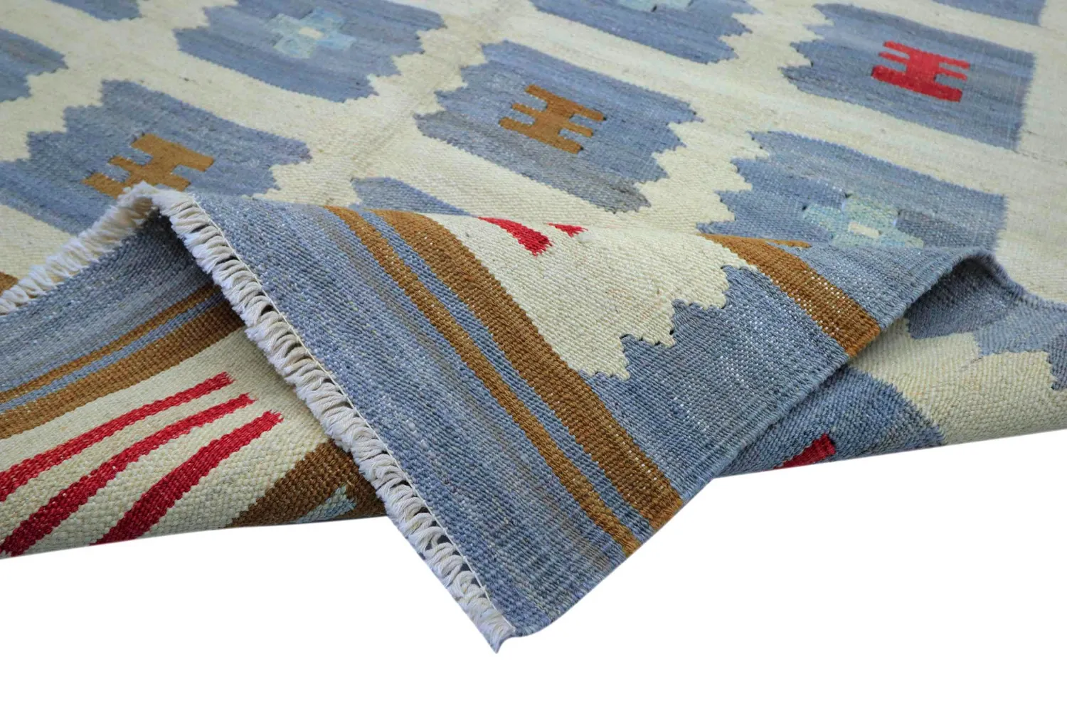 Dywan Orientalny - Vegi Kelim Hand Woven - 100 x 148 cm