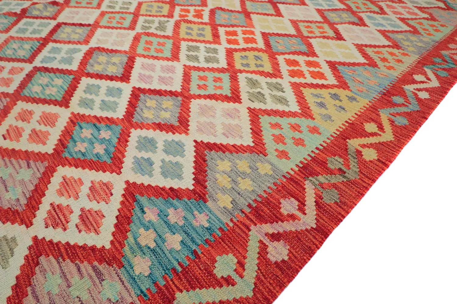 Dywan Orientalny - Vegi Kelim Hand Woven - 174 x 250 cm