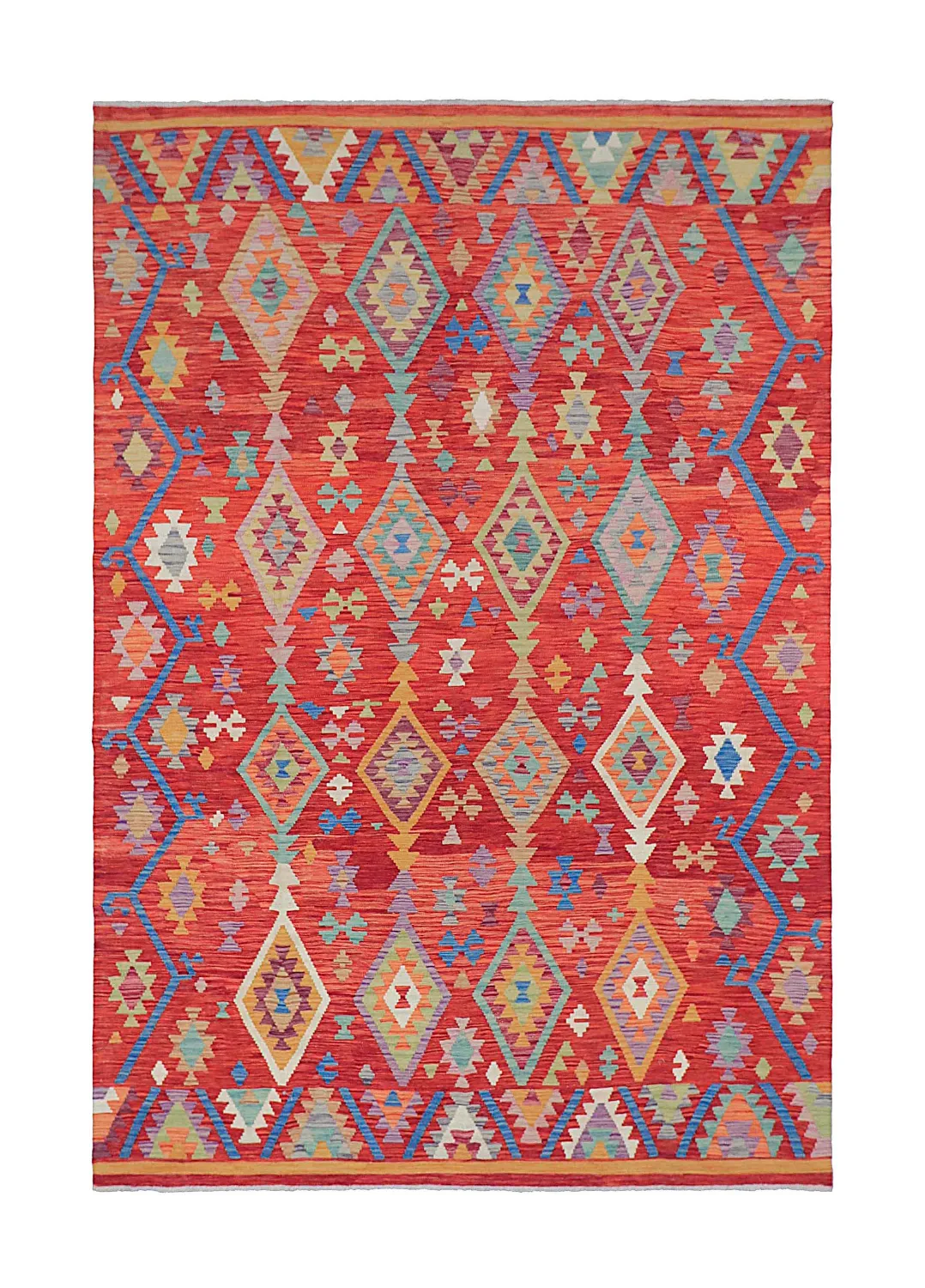 Dywan Orientalny - Vegi Kelim Hand Woven - 201 x 300 cm