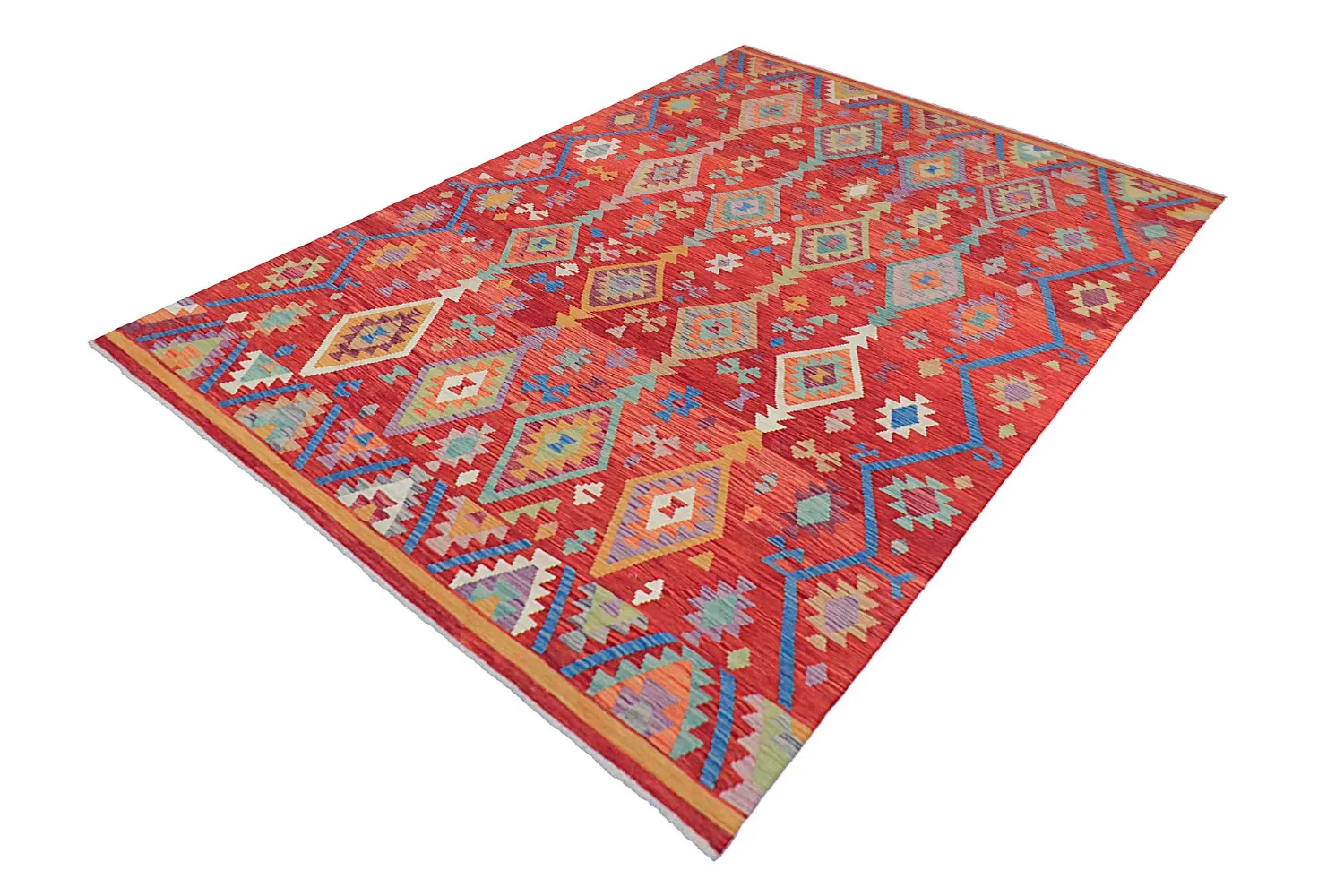 Dywan Orientalny - Vegi Kelim Hand Woven - 201 x 300 cm