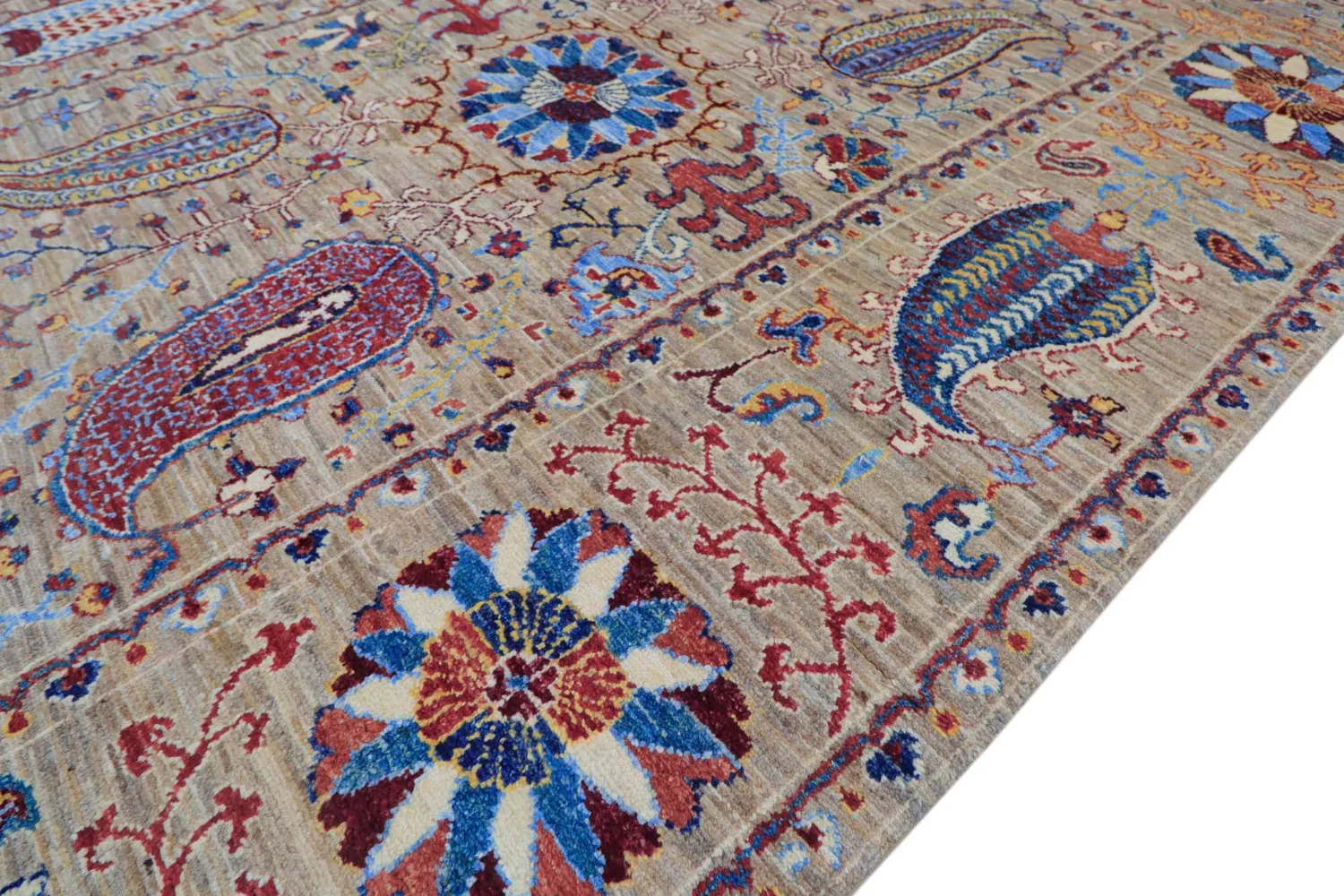 Dywan Orientalny - Chaman Rug Hand Knotted - 163 x 236 cm