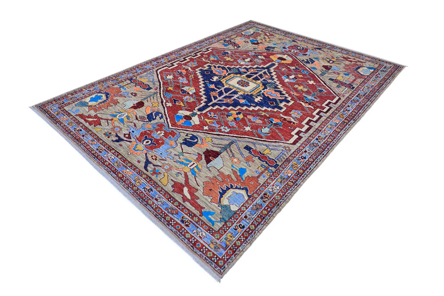 Dywan Orientalny - Chaman Rug Hand Knotted - 199 x 291 cm