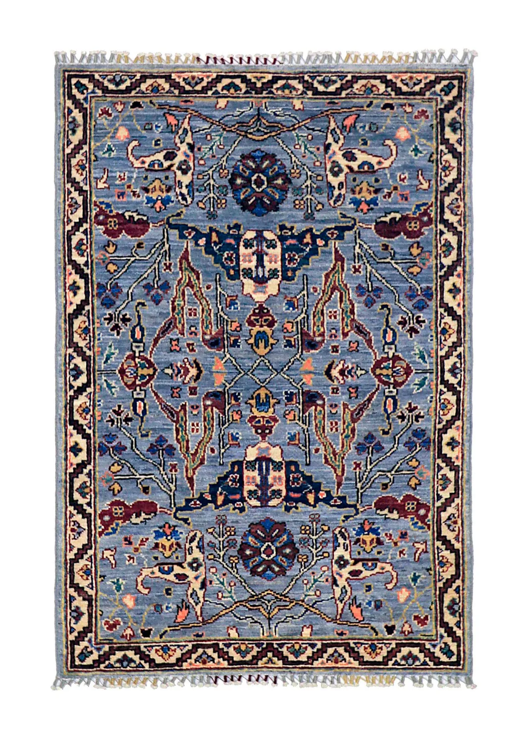 Dywan Orientalny - Chaman Rug Hand Knotted - 83 x 124 cm