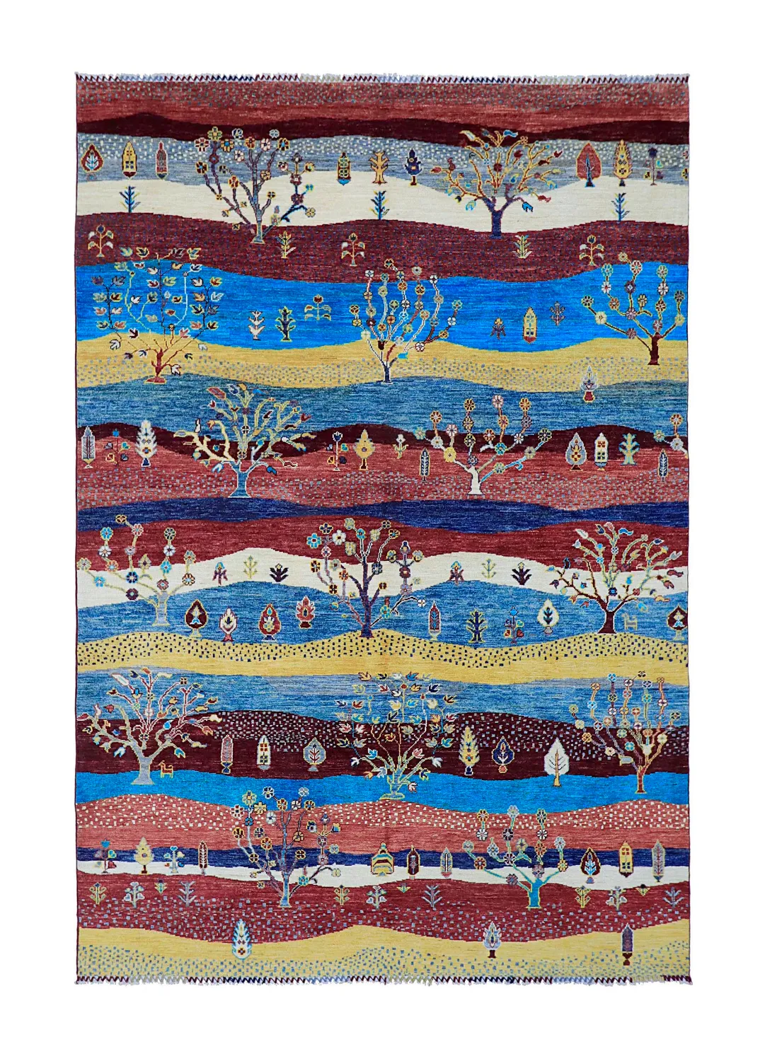 Dywan Orientalny - Chaman Rug Hand Knotted - 197 x 290 cm