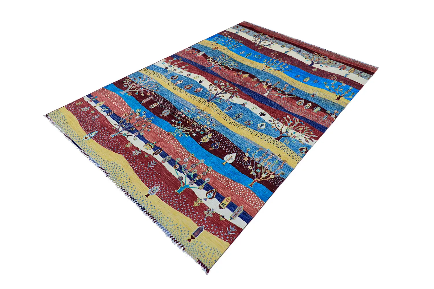 Dywan Orientalny - Chaman Rug Hand Knotted - 197 x 290 cm