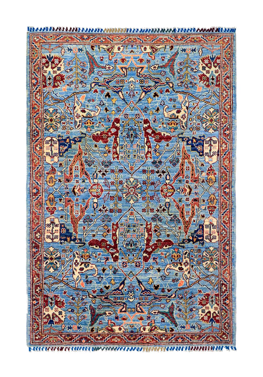 Dywan Orientalny - Chaman Rug Hand Knotted - 118 x 183 cm
