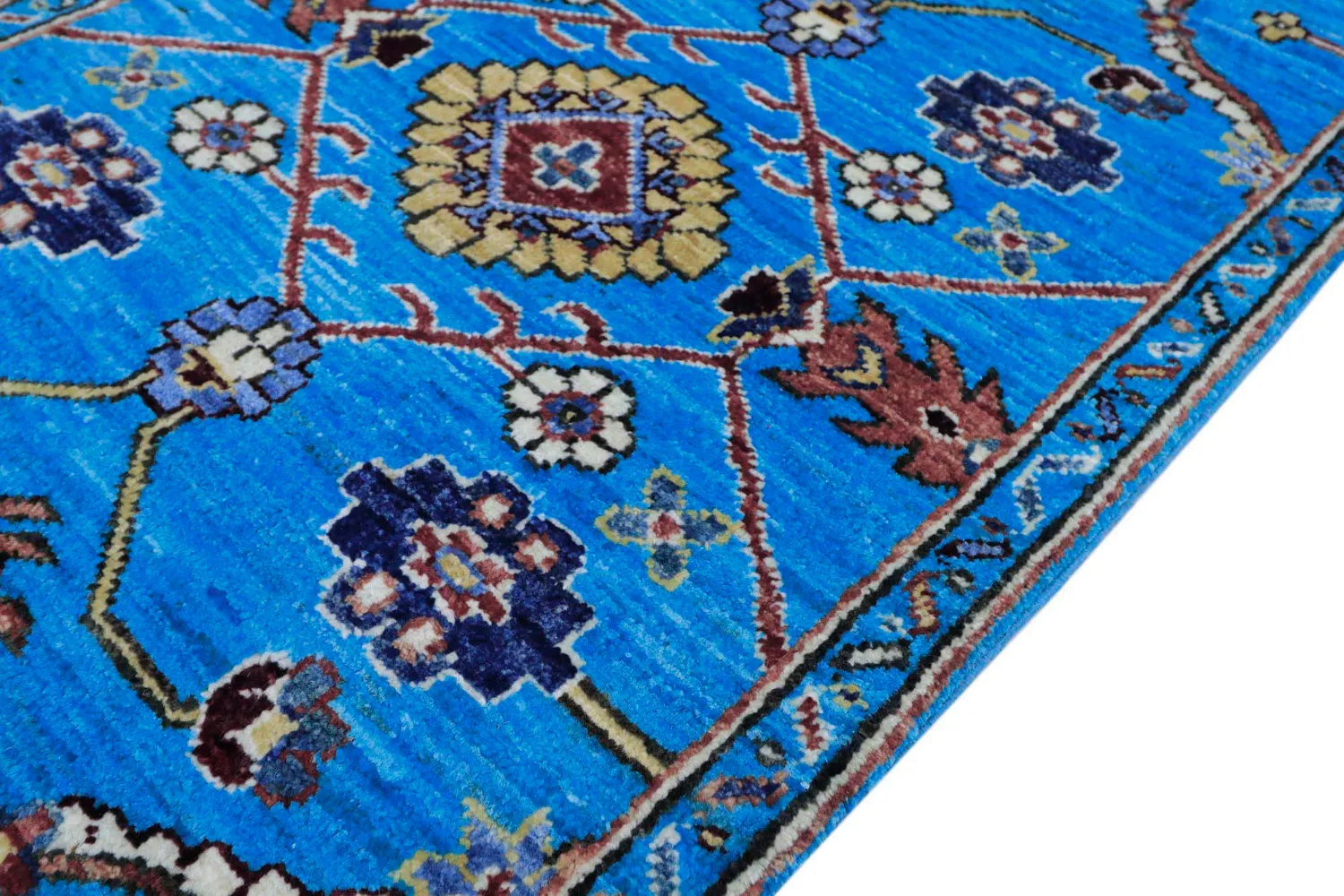 Dywan Orientalny - Chaman Rug Hand Knotted - 62 x 149 cm