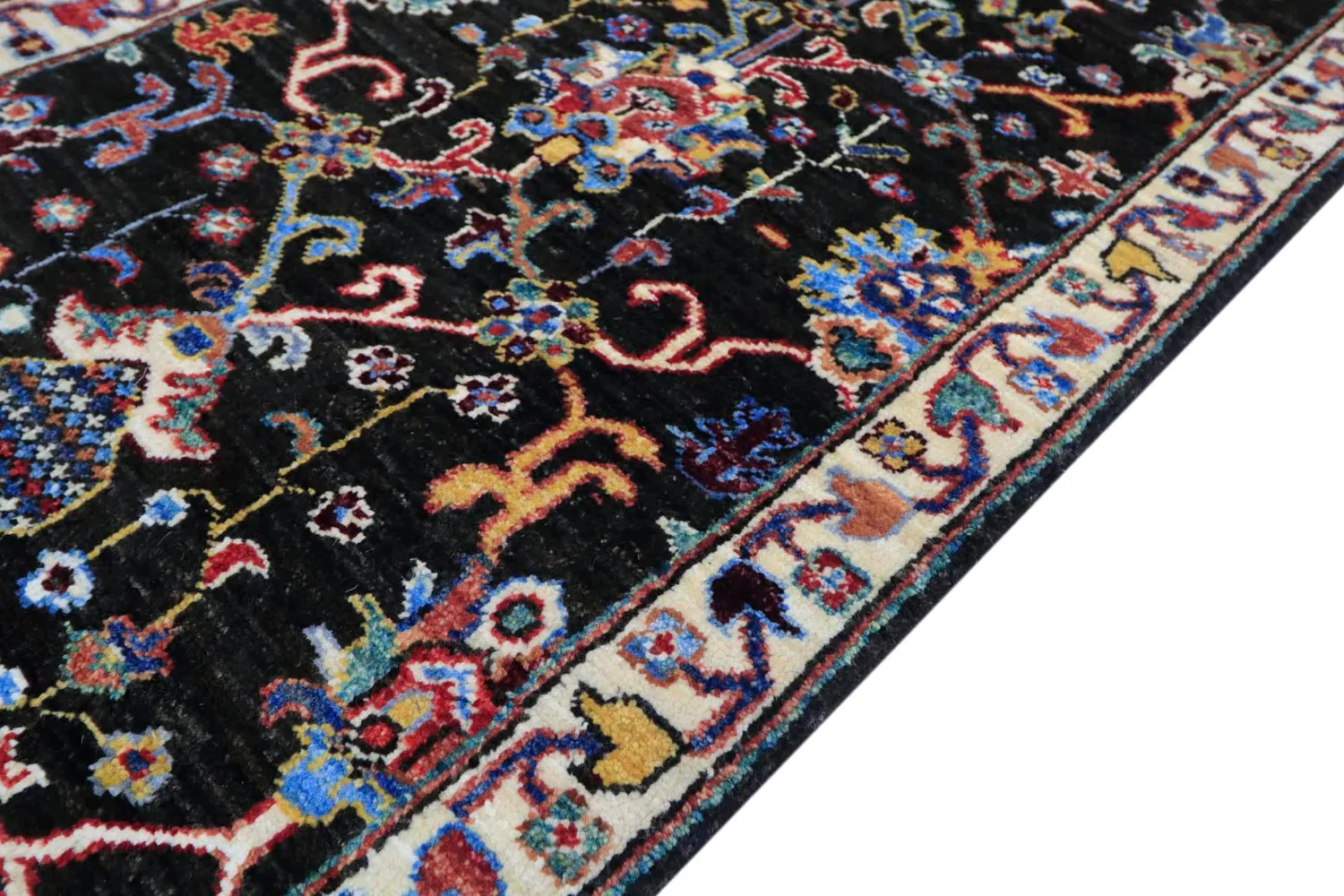 Dywan Orientalny - Chaman Rug Hand Knotted - 63 x 150 cm