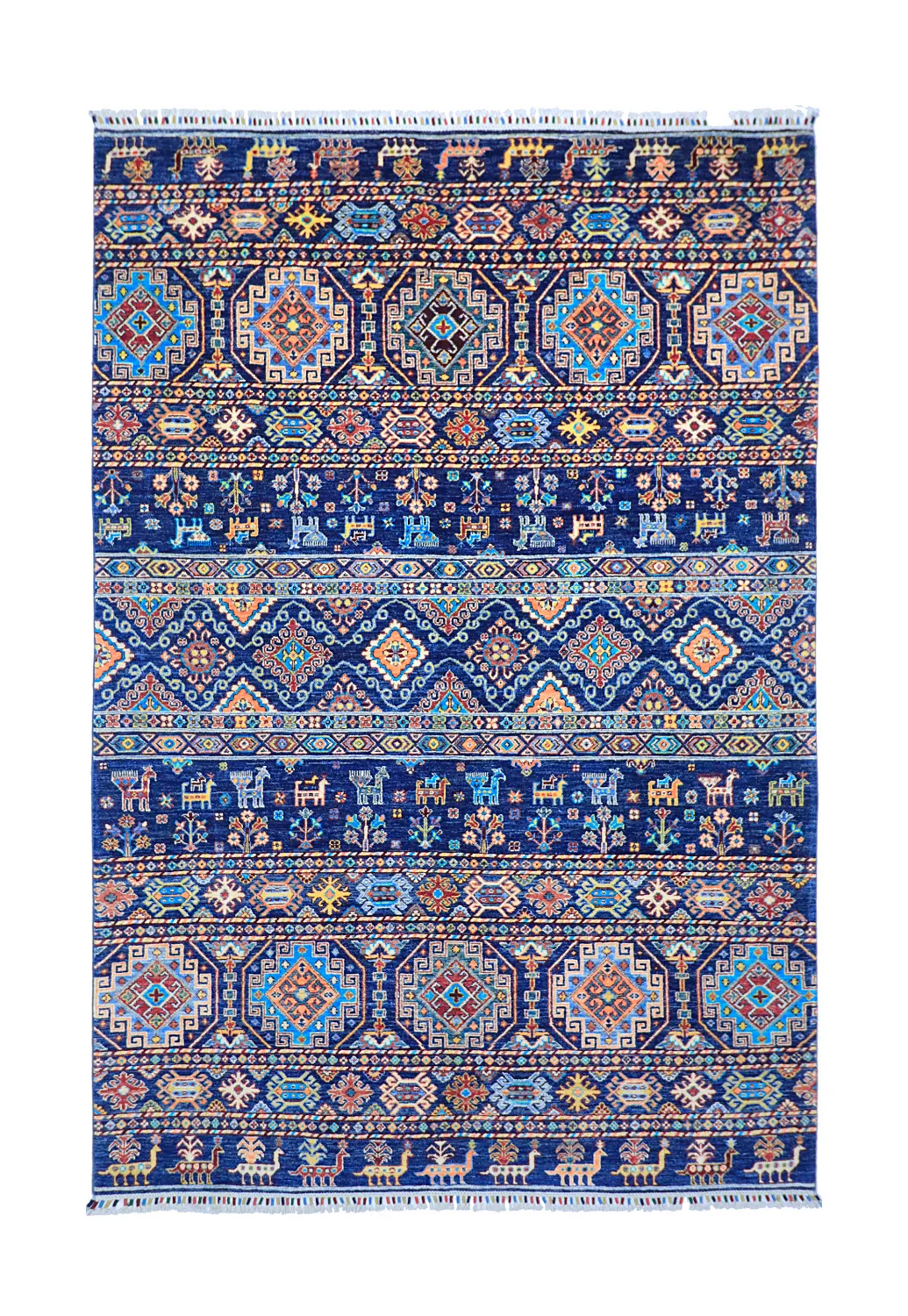 Dywan Orientalny - Chaman Rug Hand Knotted - 195 x 294 cm