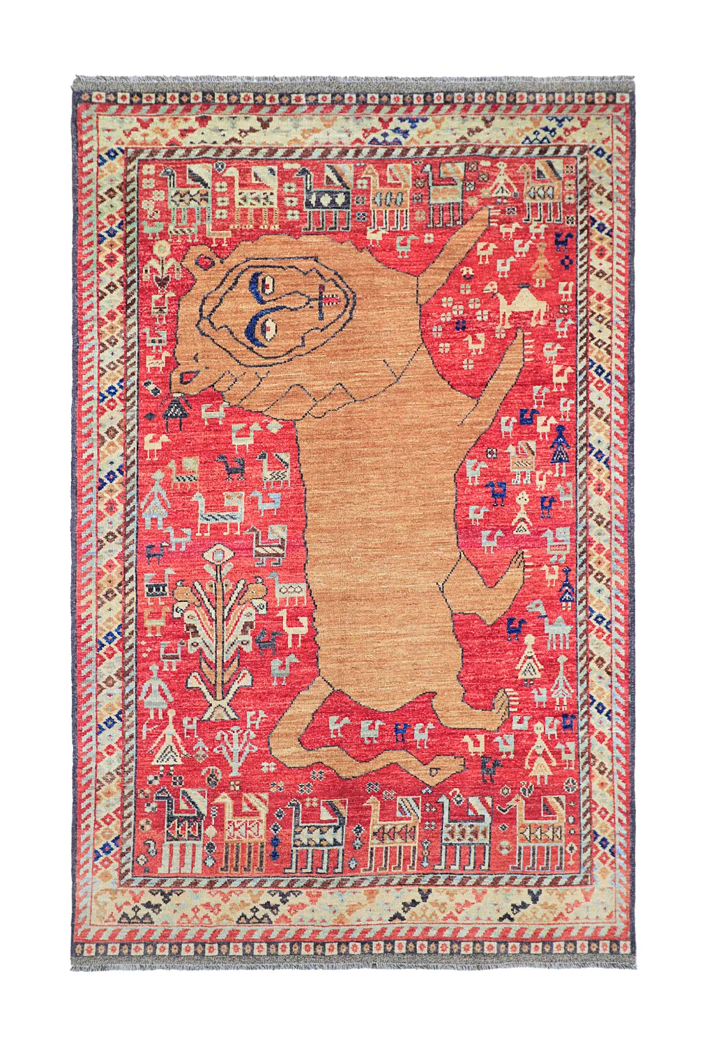 Dywan Orientalny - Tribal Hand Knotted - 162 x 272 cm