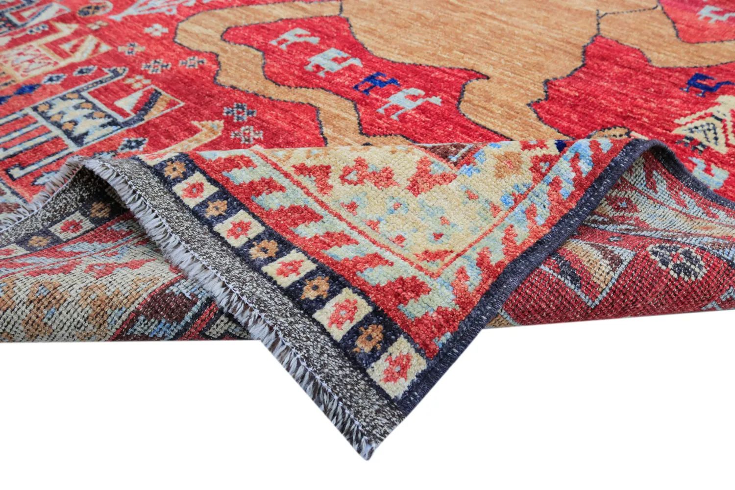 Dywan Orientalny - Tribal Hand Knotted - 162 x 272 cm