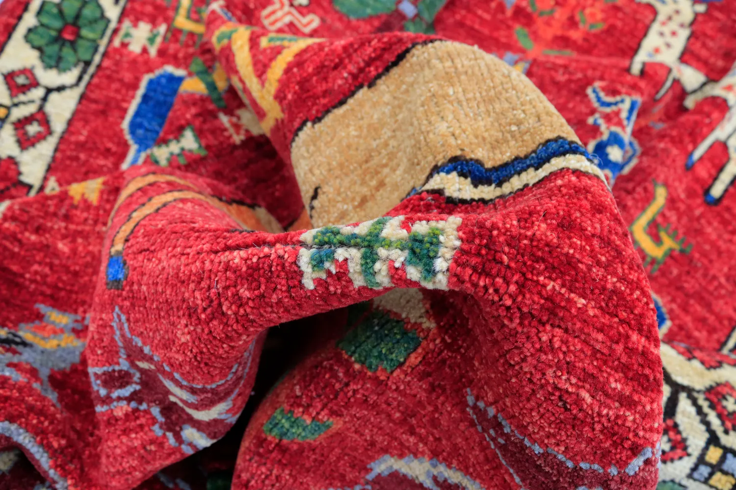 Dywan Orientalny - Tribal Hand Knotted - 158 x 239 cm