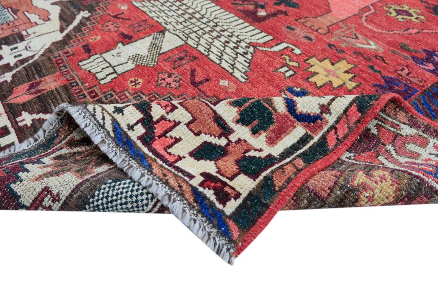 Dywan Orientalny - Tribal Hand Knotted - 154 x 221 cm