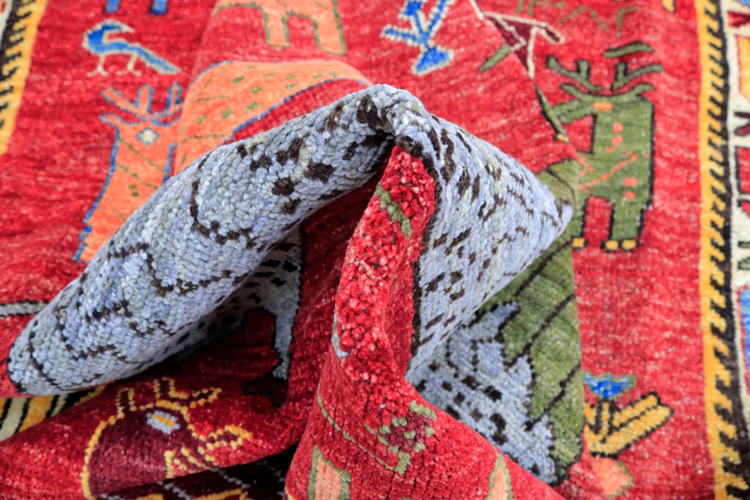 Dywan Orientalny - Tribal Hand Knotted - 153 x 213 cm