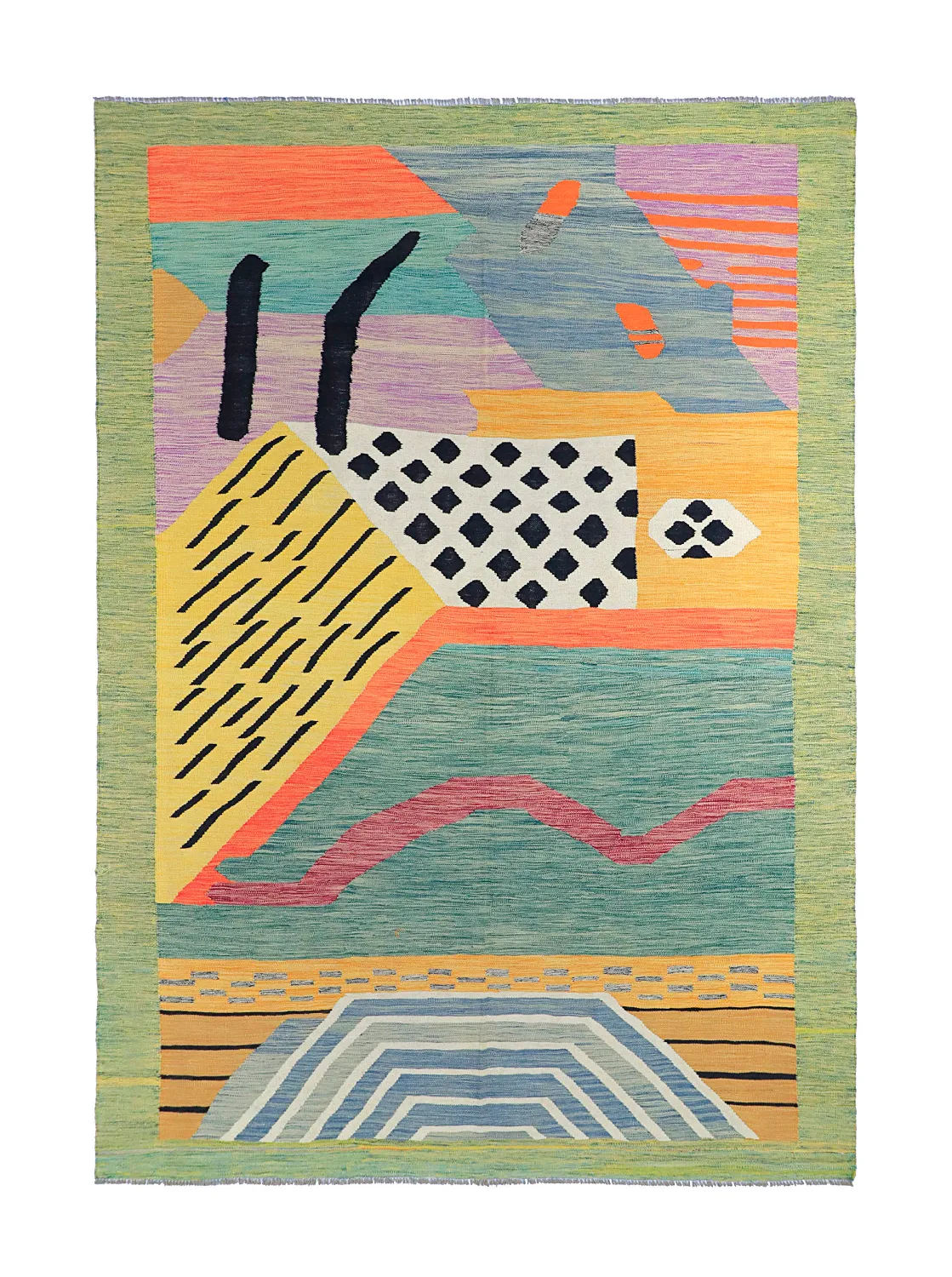 Dywan Orientalny - Kelim Hand Woven - 199 x 302 cm