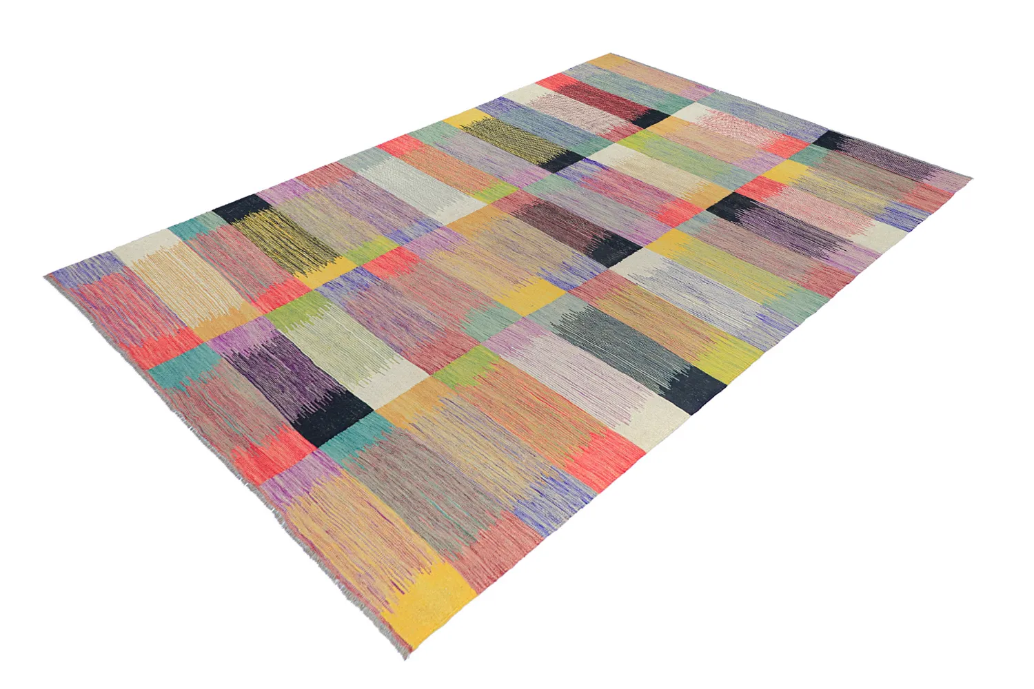 Dywan Orientalny - Kelim Hand Woven - 196 x 300 cm
