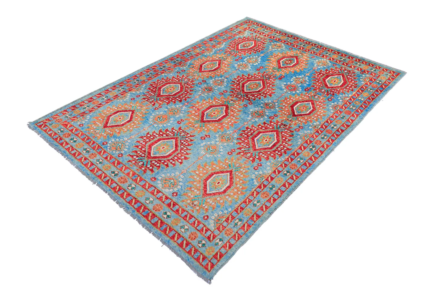 Dywan Orientalny - Suzani Hand Knotted - 170 x 240 cm