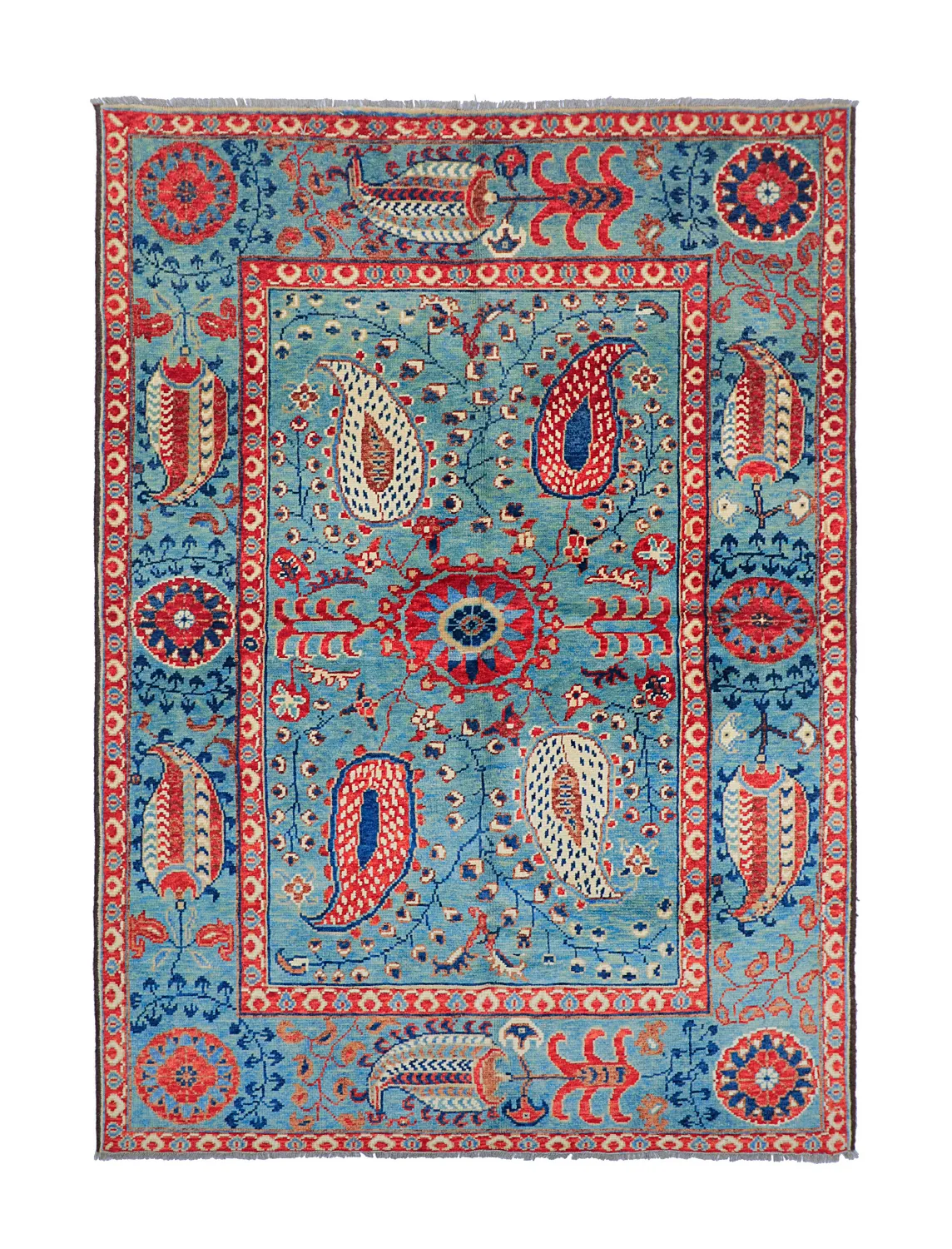 Dywan Orientalny - Suzani Hand Knotted - 170 x 240 cm