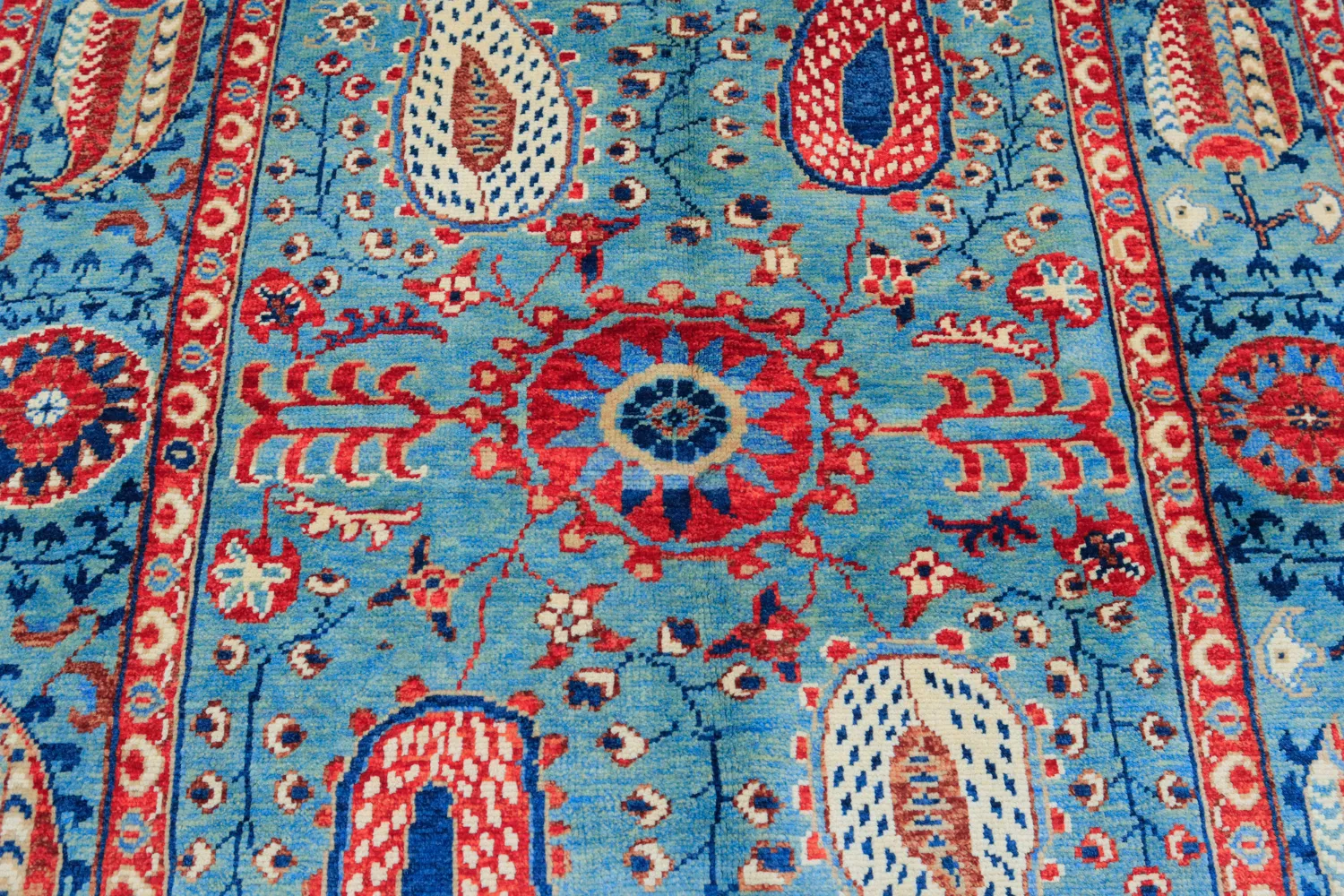 Dywan Orientalny - Suzani Hand Knotted - 170 x 240 cm