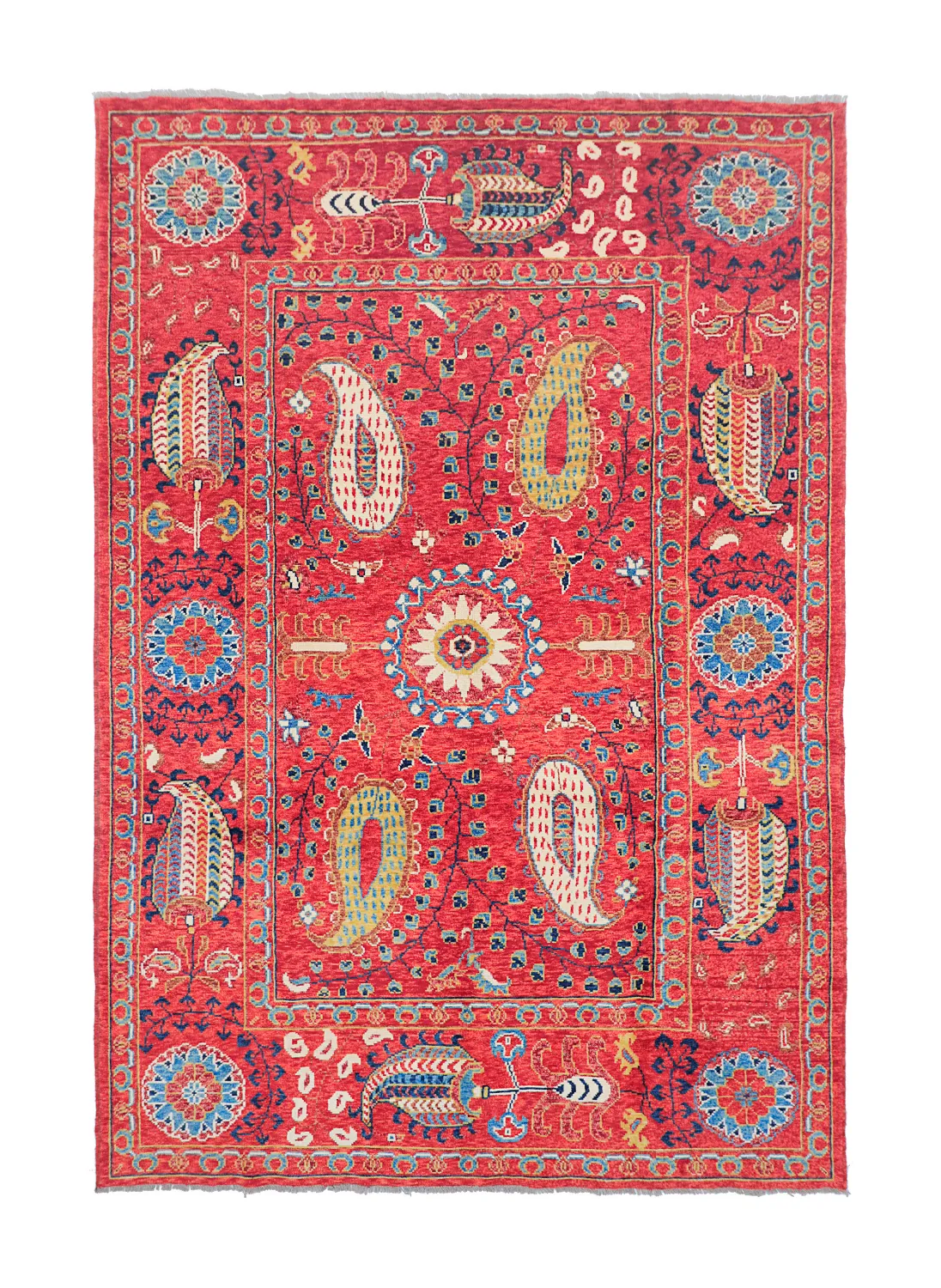 Dywan Orientalny - Suzani Hand Knotted - 200 x 300 cm