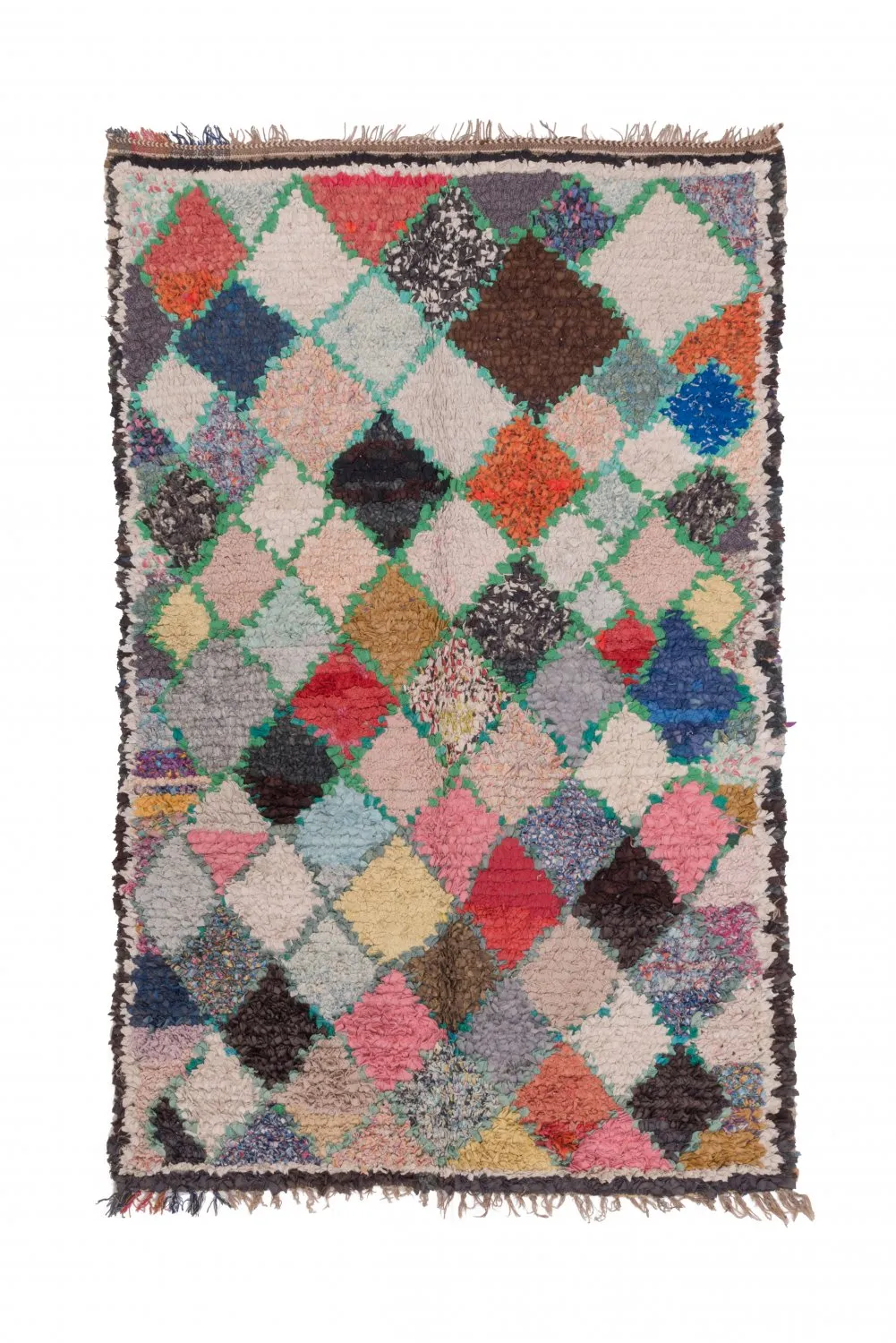 Berberyjskie Dywany Boucherouite Z Maroka 230 x 145 cm