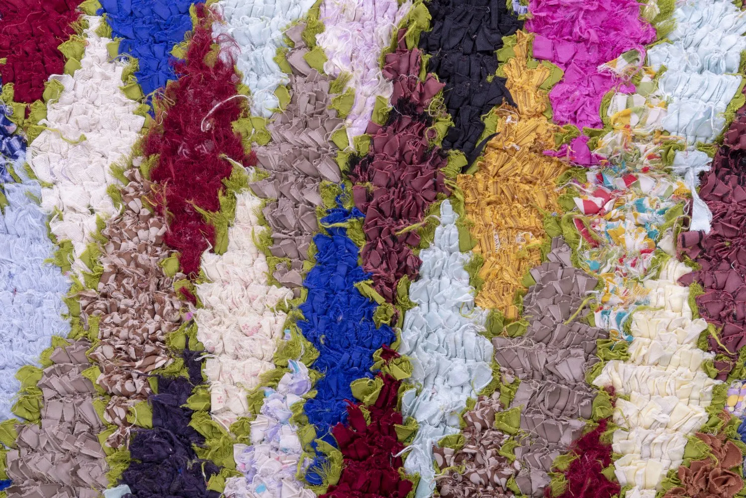 Berberyjskie Dywany Boucherouite Z Maroka 280 x 105 cm