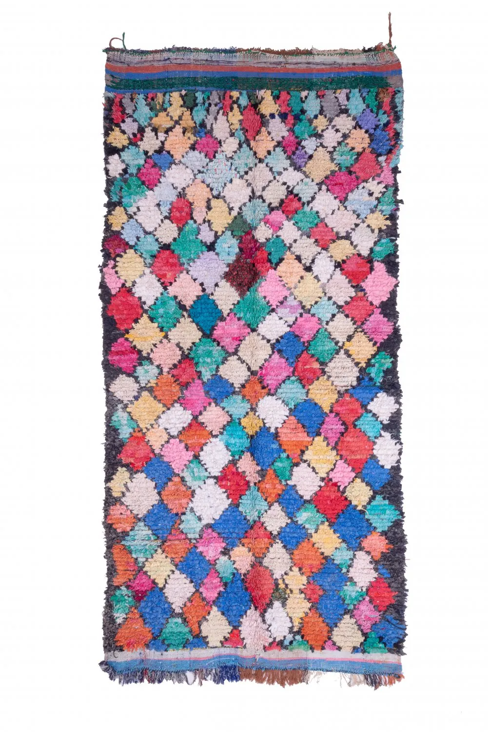 Berberyjskie Dywany Boucherouite Z Maroka 325 x 160 cm