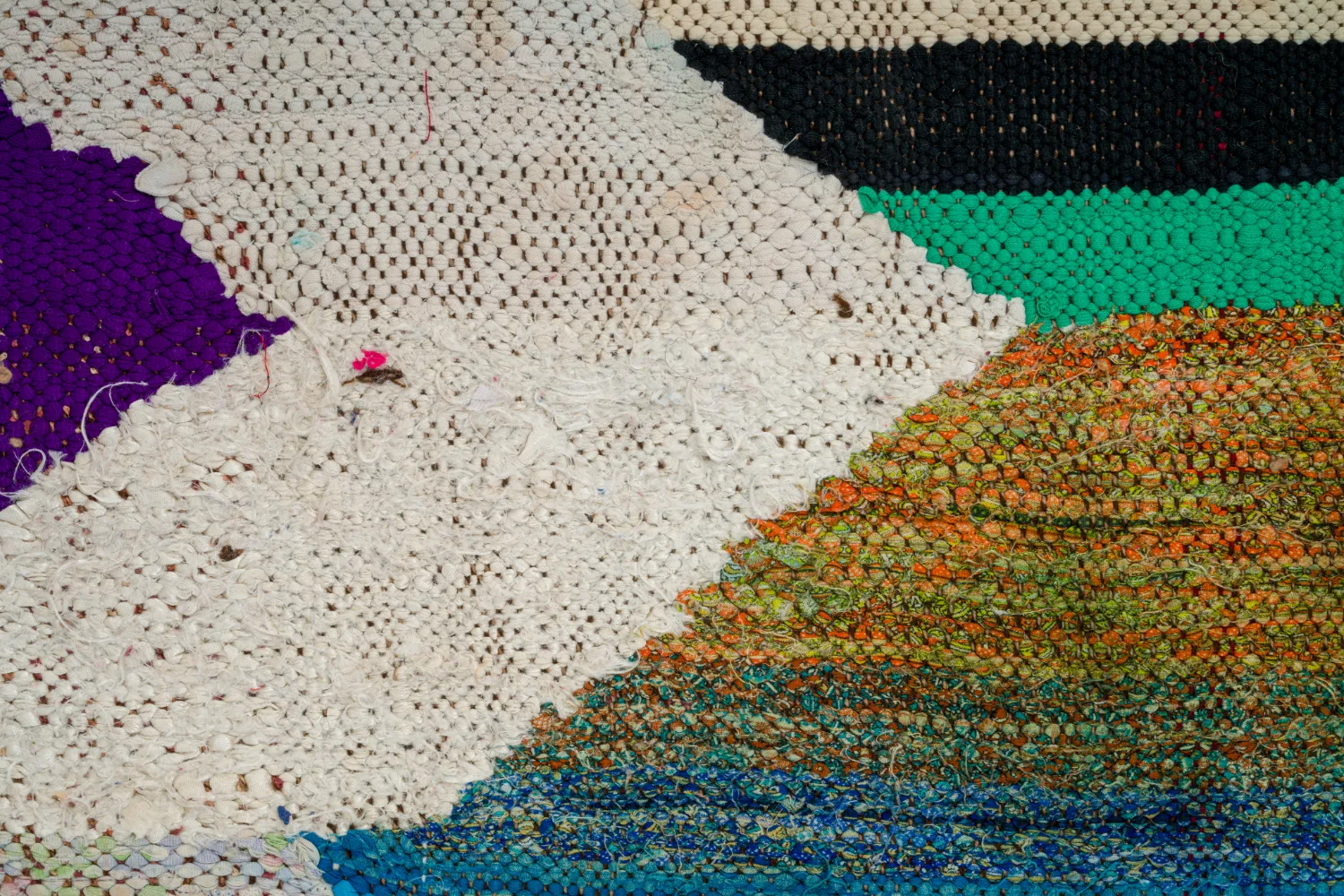 Berberyjskie Dywany Boucherouite Z Maroka 130 x 230 cm