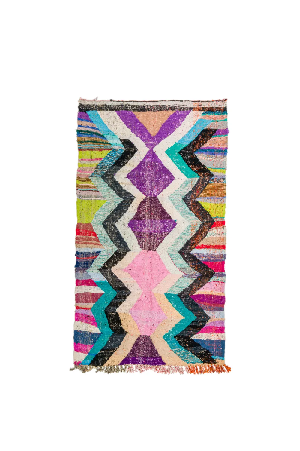 Berberyjskie Dywany Boucherouite Z Maroka 130 x 235 cm