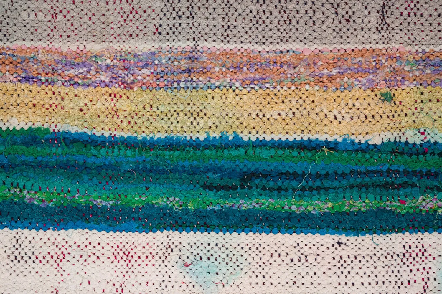 Berberyjskie Dywany Boucherouite Z Maroka 145 x 295 cm