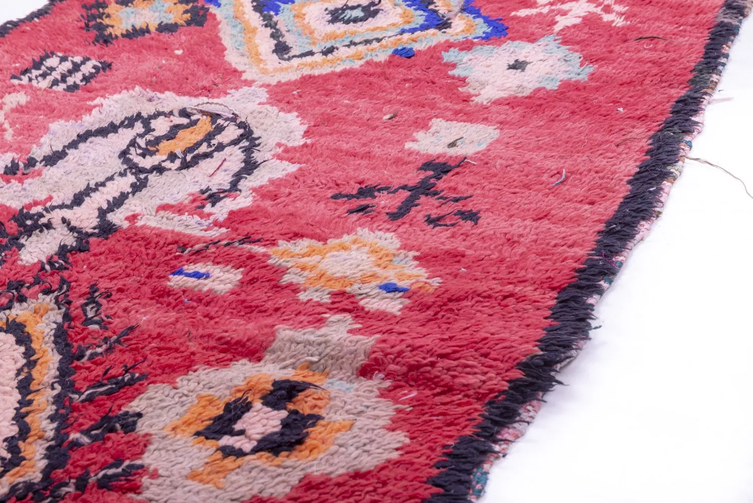 Berberyjskie Dywany Boucherouite Z Maroka 240 x 90 cm
