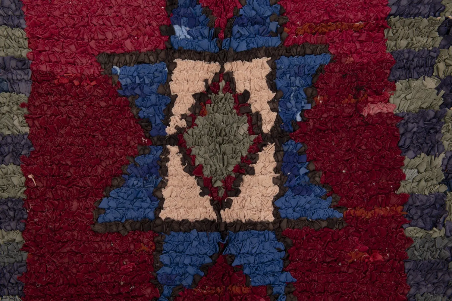 Berberyjskie Dywany Boucherouite Z Maroka 230 x 85 cm