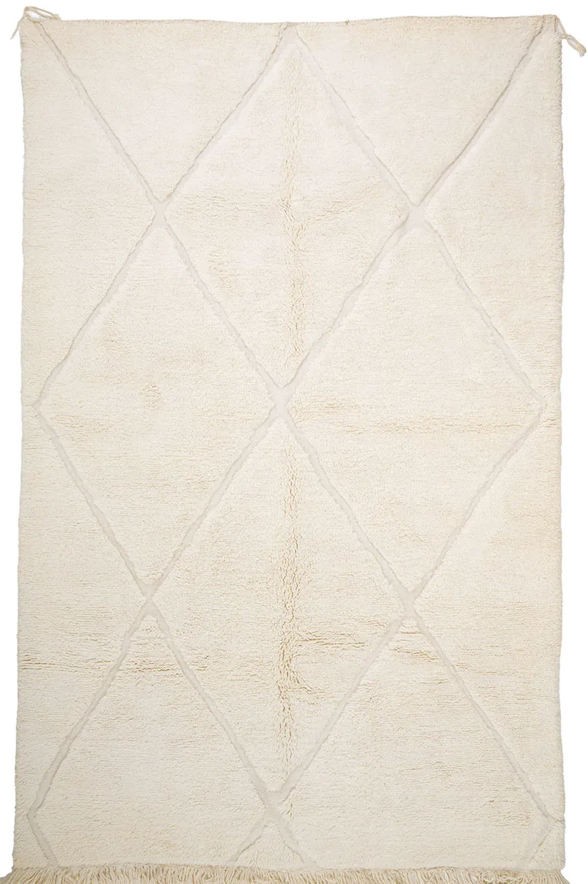 Berberyjskie Dywany Beni Ourain z Maroka 200 x 325 cm