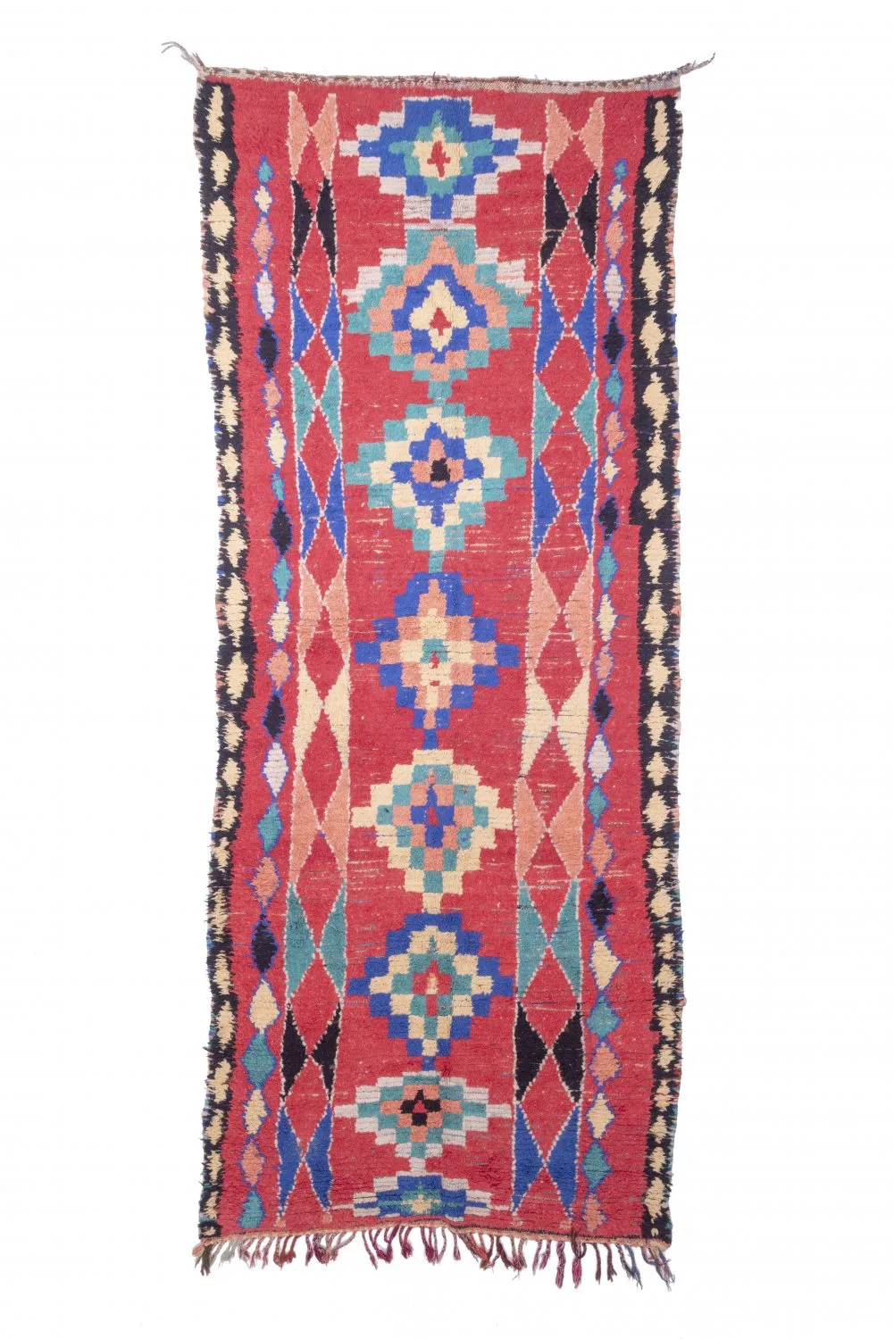 Berberyjskie Dywany Boucherouite Z Maroka 365 x 145 cm