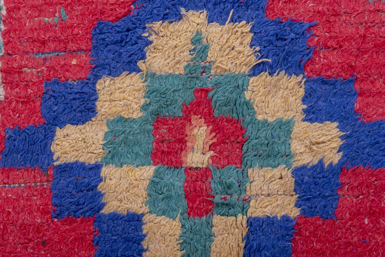 Berberyjskie Dywany Boucherouite Z Maroka 365 x 145 cm