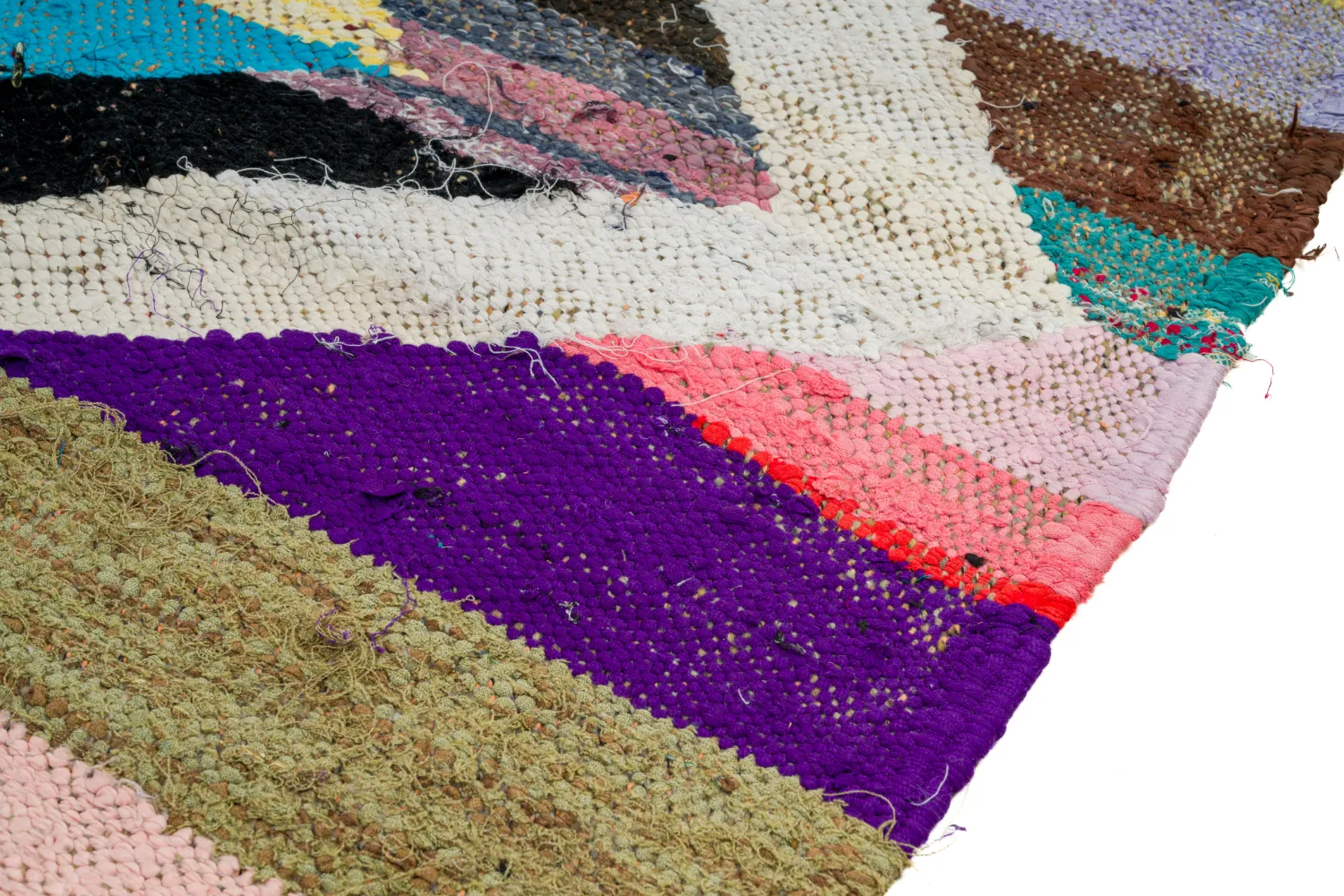 Berberyjskie Dywany Boucherouite Z Maroka 125 x 225 cm