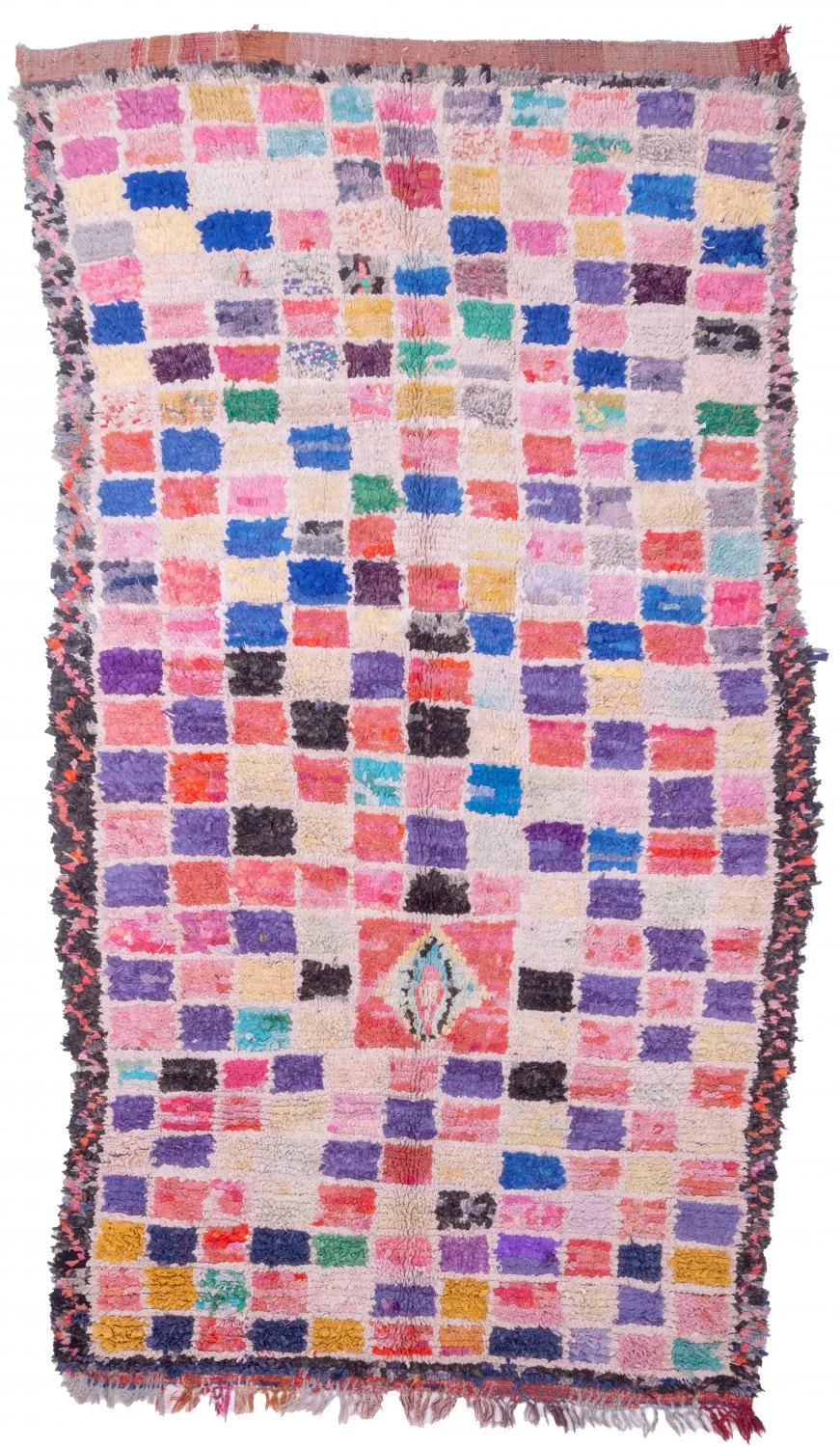 Berberyjskie Dywany Boucherouite Z Maroka 280 x 160 cm