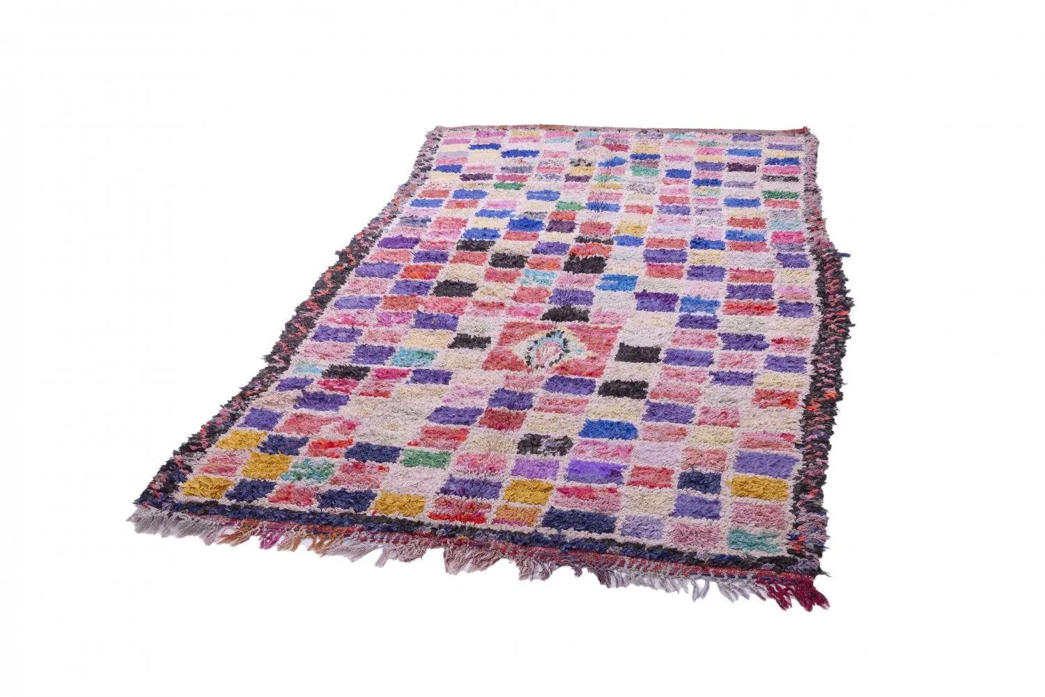 Berberyjskie Dywany Boucherouite Z Maroka 280 x 160 cm