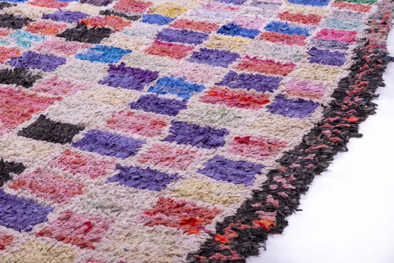 Berberyjskie Dywany Boucherouite Z Maroka 280 x 160 cm