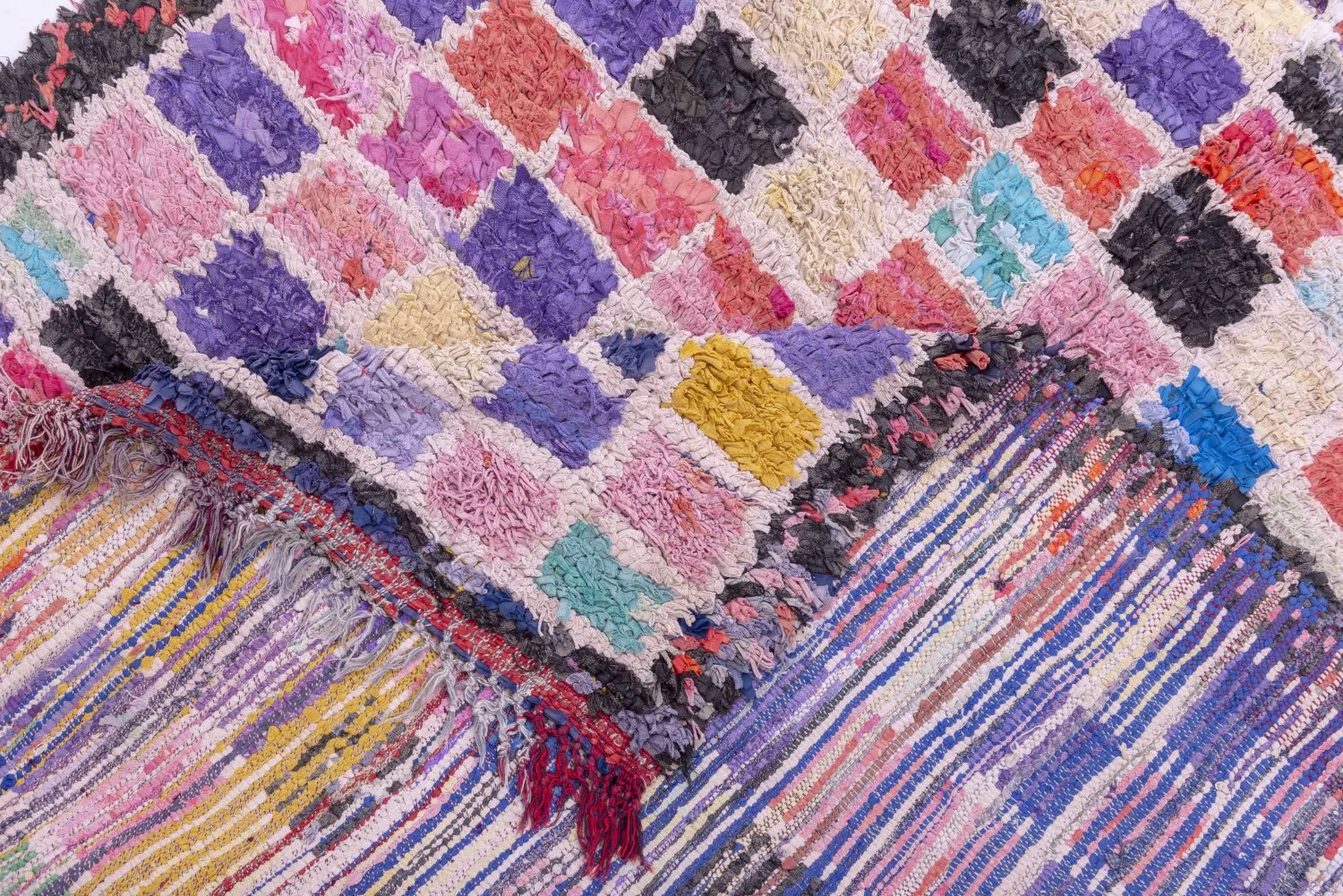 Berberyjskie Dywany Boucherouite Z Maroka 280 x 160 cm