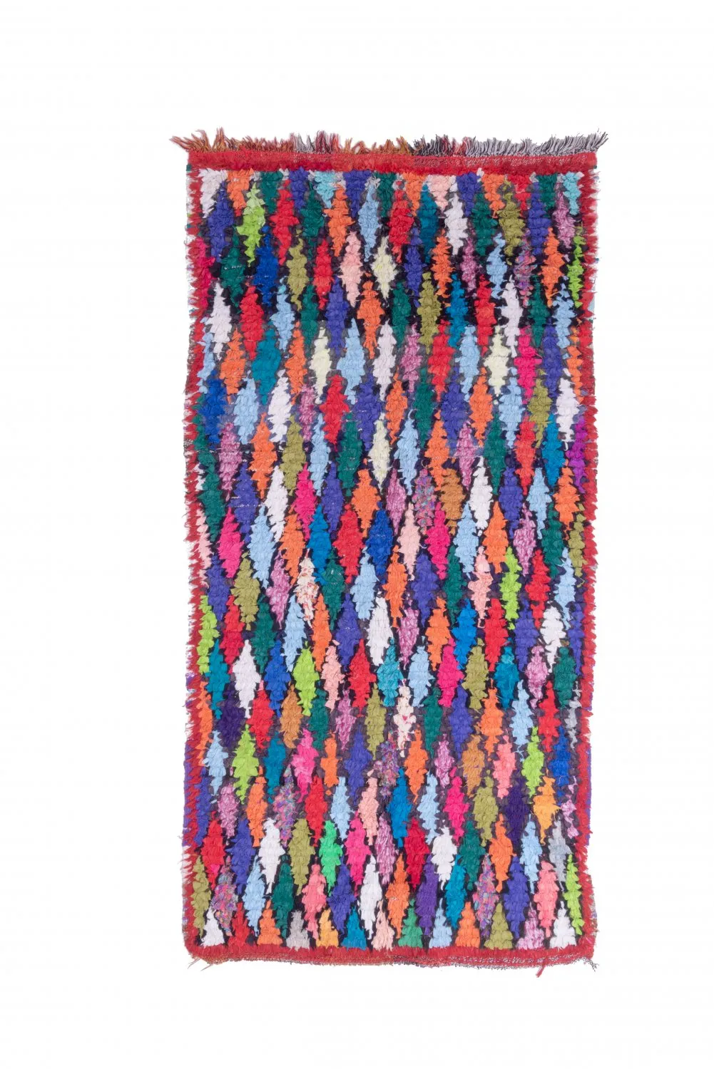 Berberyjskie Dywany Boucherouite Z Maroka 230 x 115 cm