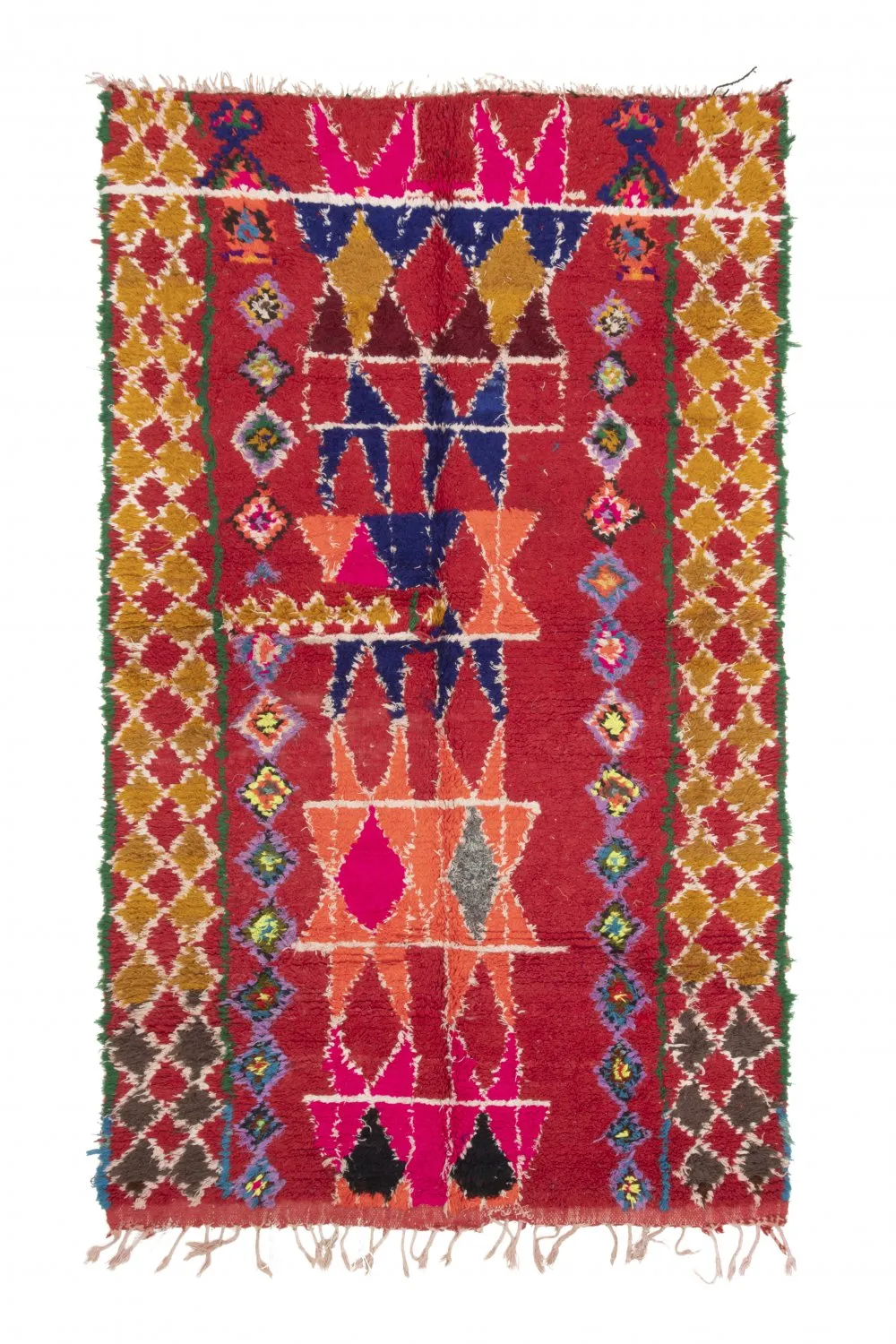 Berberyjskie Dywany Boucherouite Z Maroka 255 x 150 cm
