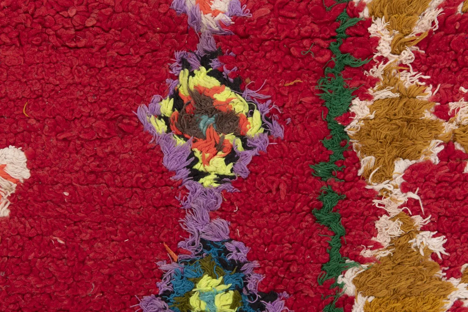 Berberyjskie Dywany Boucherouite Z Maroka 255 x 150 cm