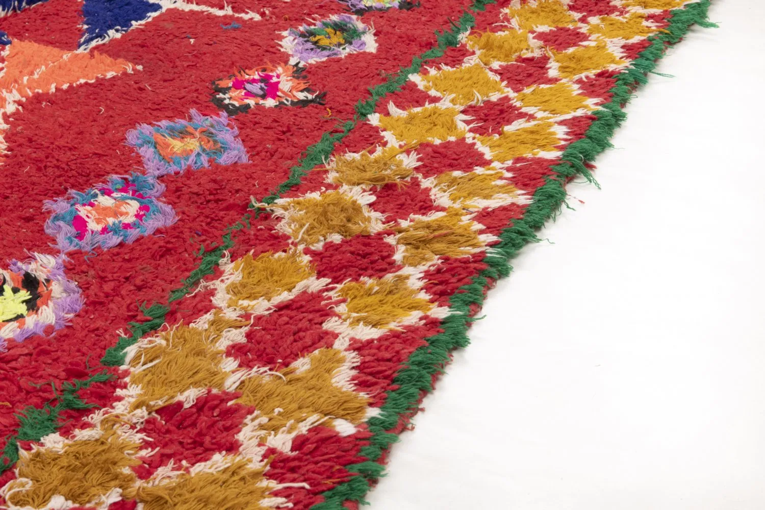 Berberyjskie Dywany Boucherouite Z Maroka 255 x 150 cm