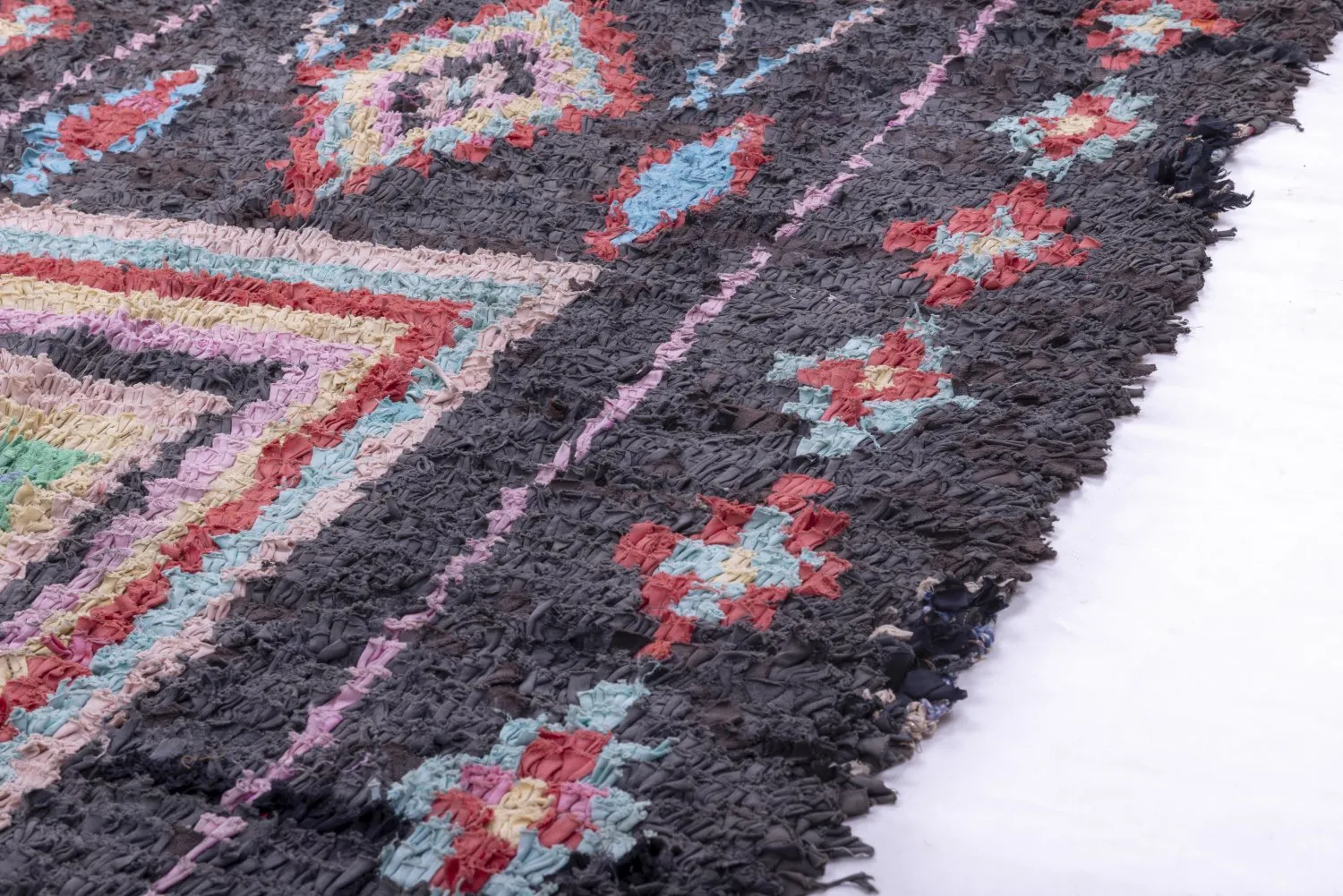 Berberyjskie Dywany Boucherouite Z Maroka 240 x 120 cm