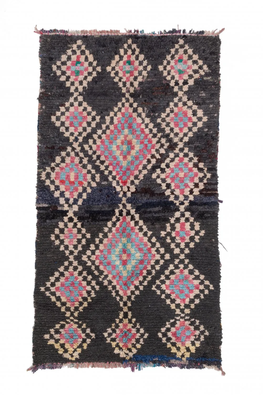Berberyjskie Dywany Boucherouite Z Marokaa 260 x 145 cm