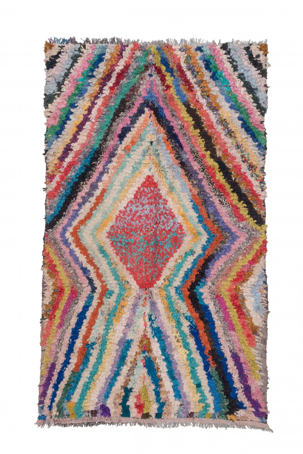 Berberyjskie Dywany Boucherouite Z Maroka 255 x 150 cm