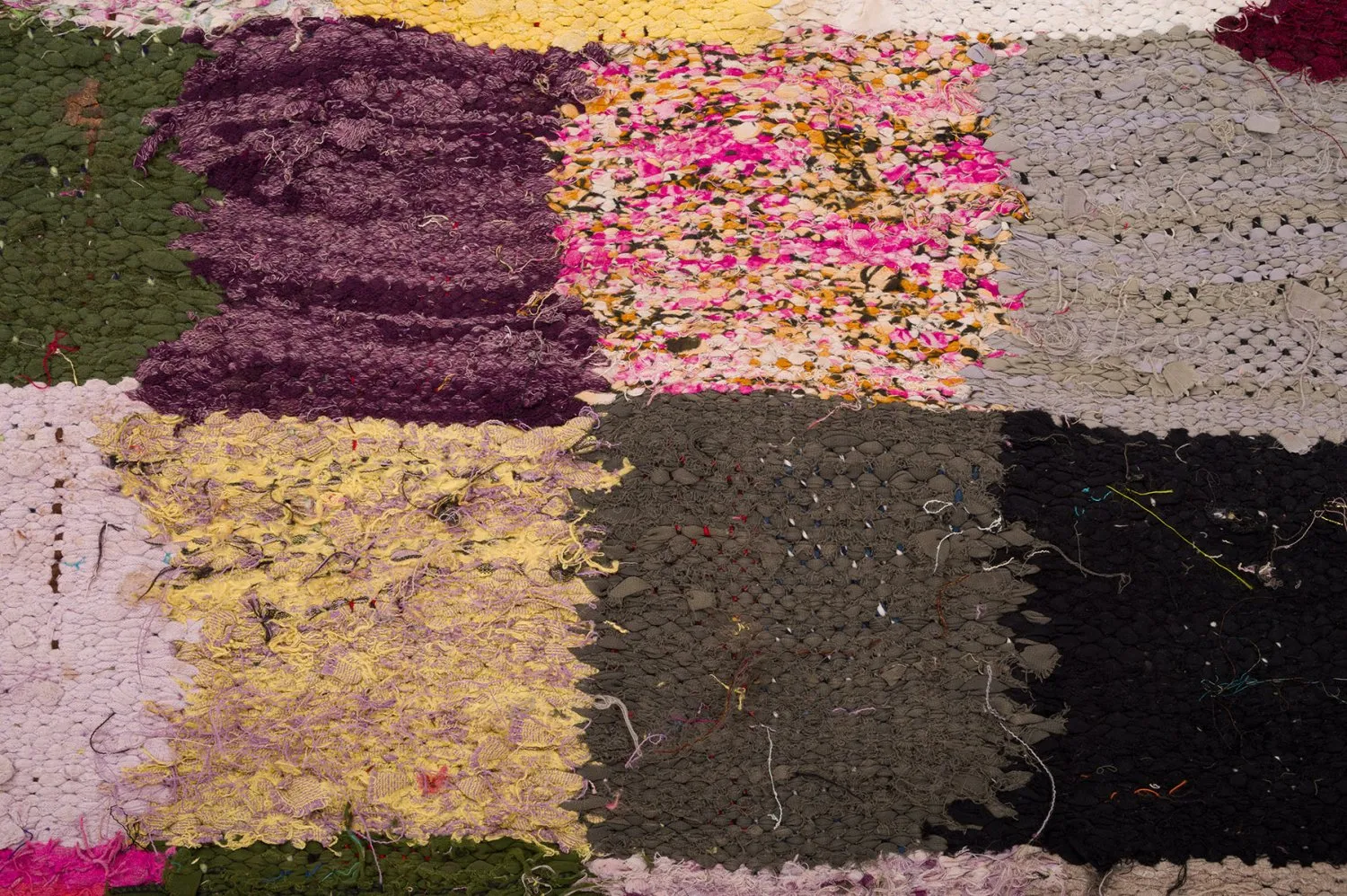Berberyjskie Dywany Boucherouite Z Maroka 135 x 275 cm
