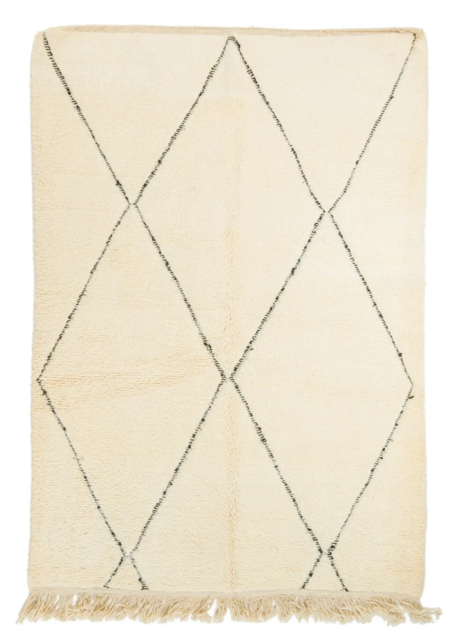 Berberyjskie Dywany Beni Ourain z Maroka 155 x 250 cm