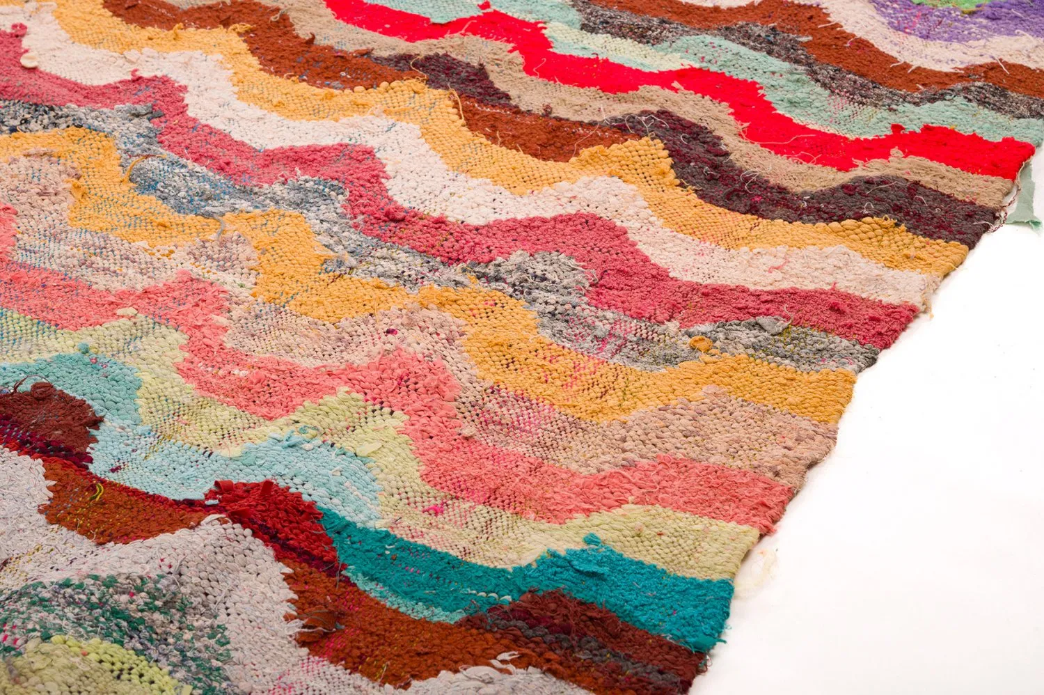 Berberyjskie Dywany Boucherouite Z Maroka 165 x 335 cm